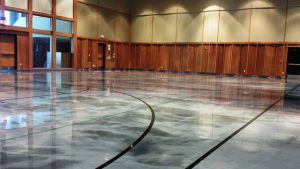 Industrial epoxy Flooring (court)